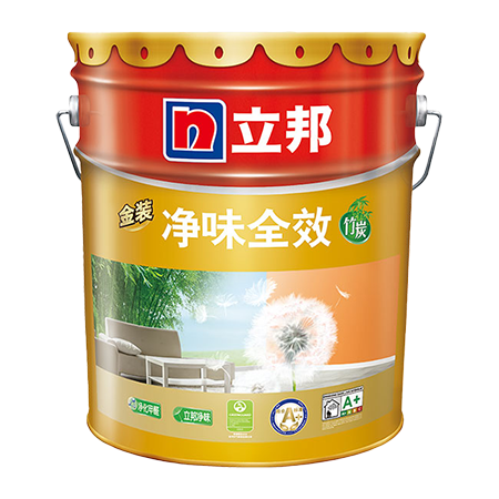 金装竹炭净味全效内墙乳胶漆
